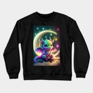 Baby Moon Dragon Crewneck Sweatshirt